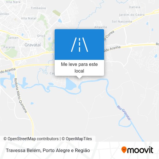Travessa Belém mapa