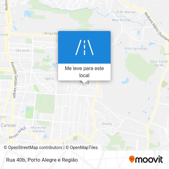 Rua 40b mapa