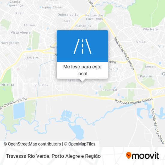 Travessa Rio Verde mapa