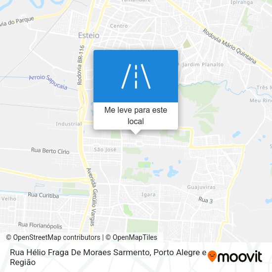 Rua Hélio Fraga De Moraes Sarmento mapa
