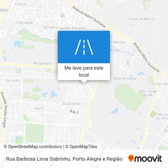 Rua Barbosa Lima Sobrinho mapa