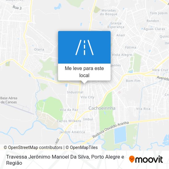Travessa Jerônimo Manoel Da Silva mapa