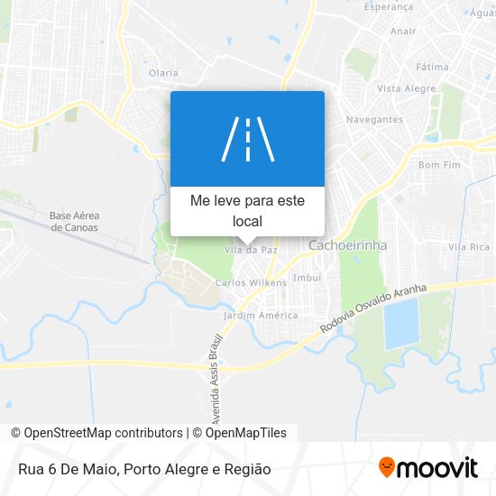 Rua 6 De Maio mapa
