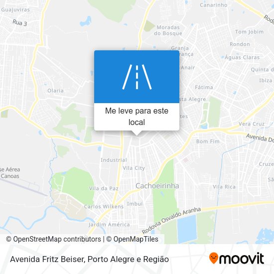 Avenida Fritz Beiser mapa