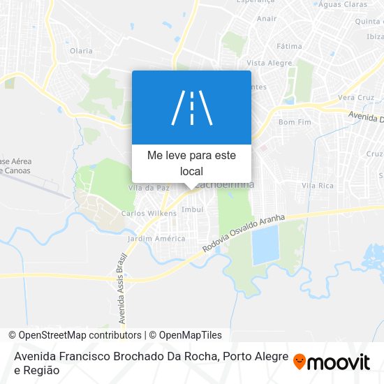 Avenida Francisco Brochado Da Rocha mapa