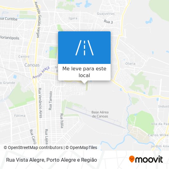 Rua Vista Alegre mapa