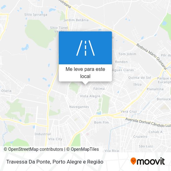 Travessa Da Ponte mapa