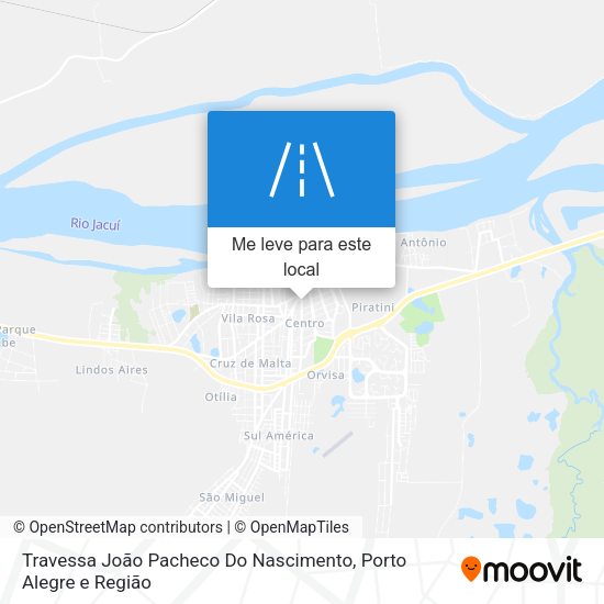 Travessa João Pacheco Do Nascimento mapa