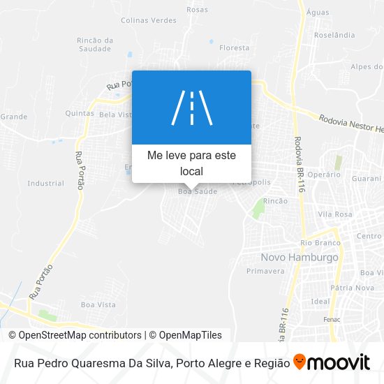 Rua Pedro Quaresma Da Silva mapa