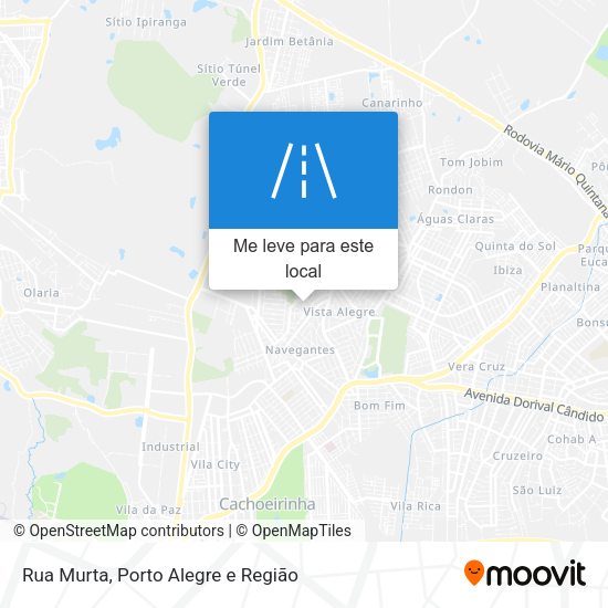 Rua Murta mapa