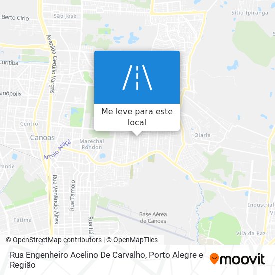 Rua Engenheiro Acelino De Carvalho mapa