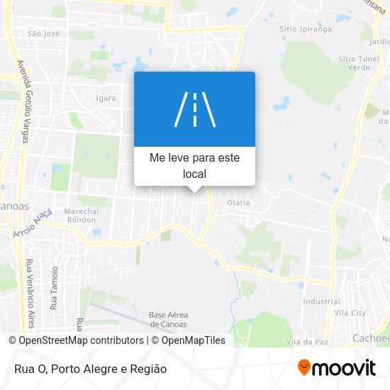 Rua O mapa
