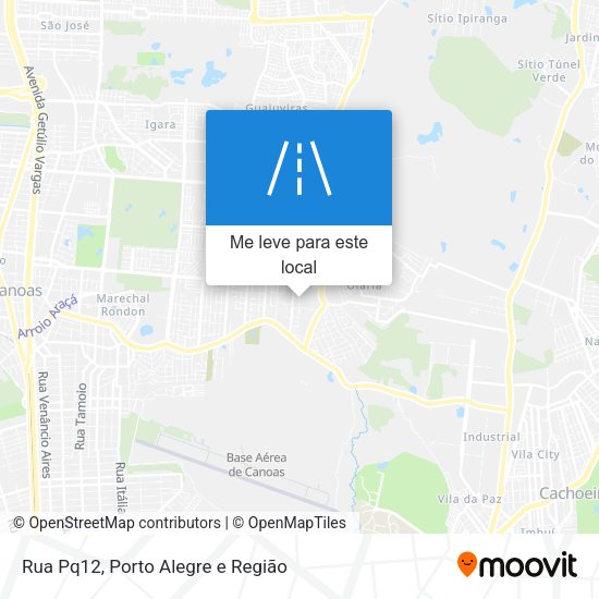 Rua Pq12 mapa