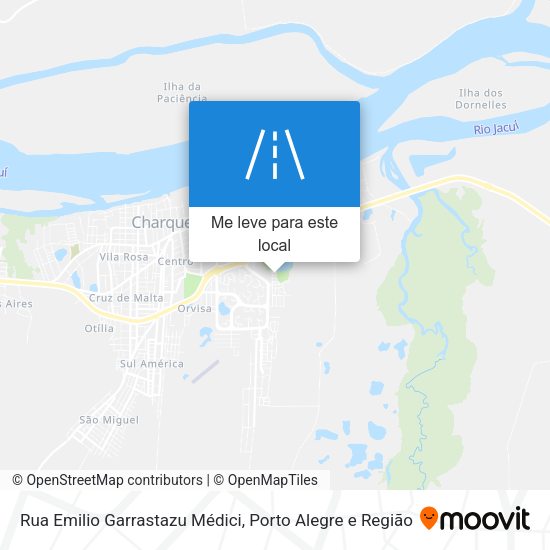 Rua Emilio Garrastazu Médici mapa