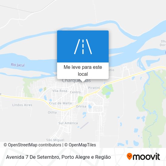 Avenida 7 De Setembro mapa
