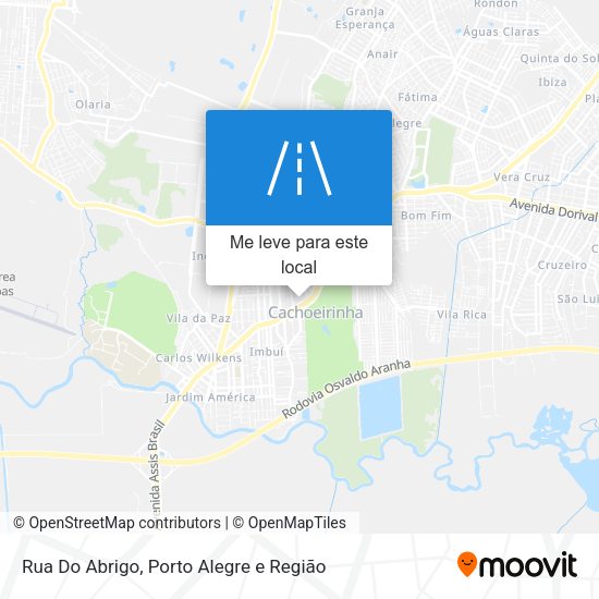 Rua Do Abrigo mapa