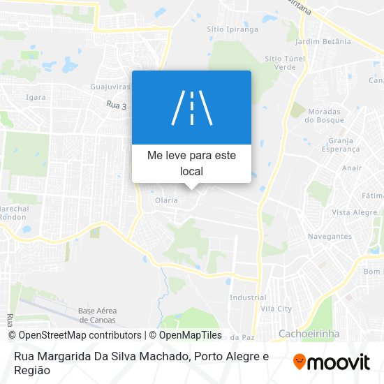Rua Margarida Da Silva Machado mapa