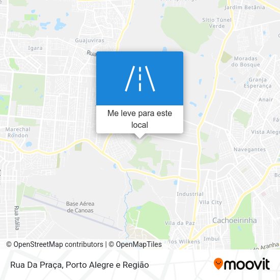 Rua Da Praça mapa