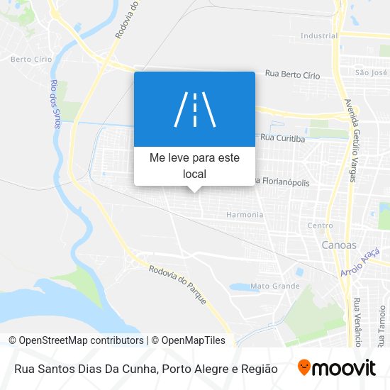 Rua Santos Dias Da Cunha mapa
