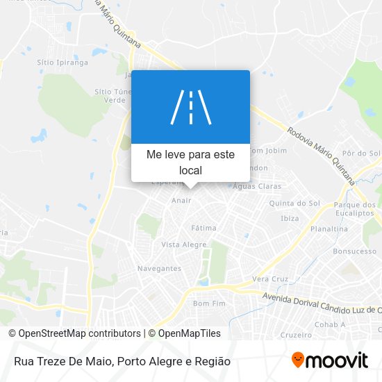 Rua Treze De Maio mapa