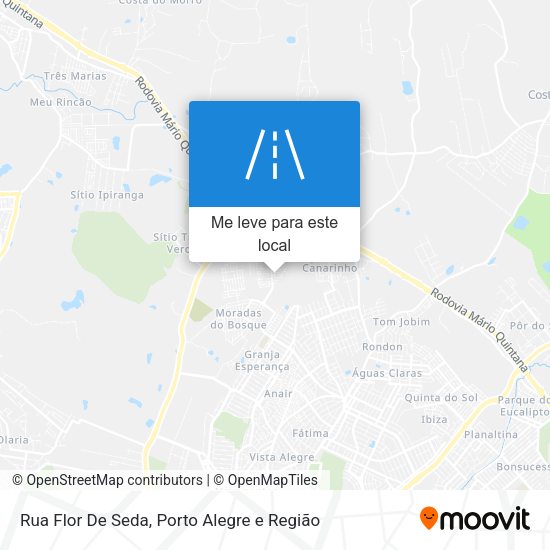Rua Flor De Seda mapa