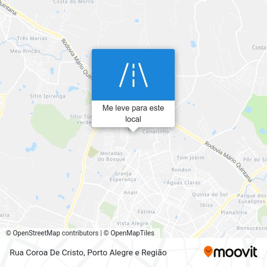 Rua Coroa De Cristo mapa