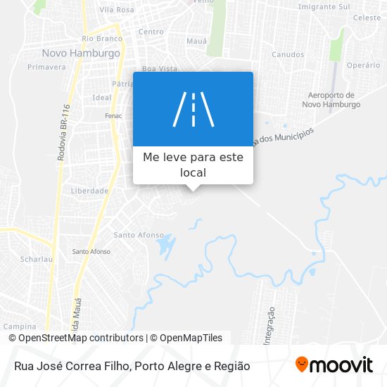 Rua José Correa Filho mapa