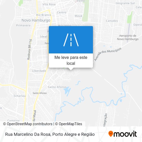Rua Marcelino Da Rosa mapa