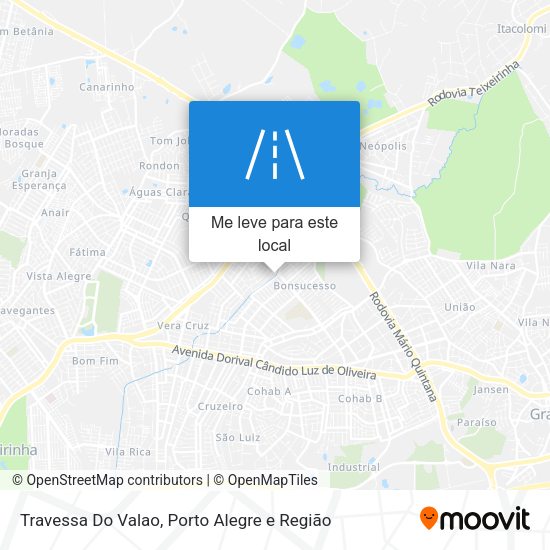 Travessa Do Valao mapa