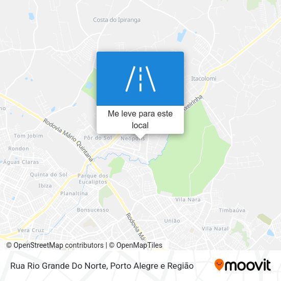 Rua Rio Grande Do Norte mapa