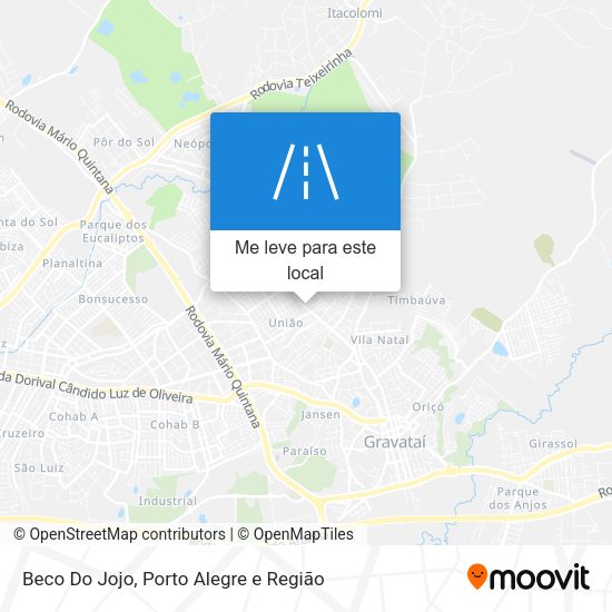 Beco Do Jojo mapa