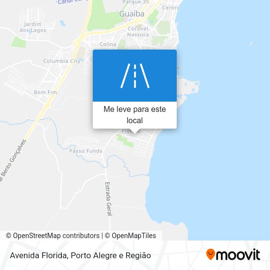 Avenida Florida mapa