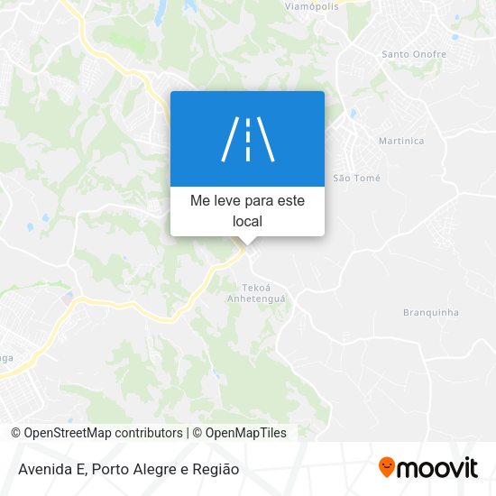 Avenida E mapa