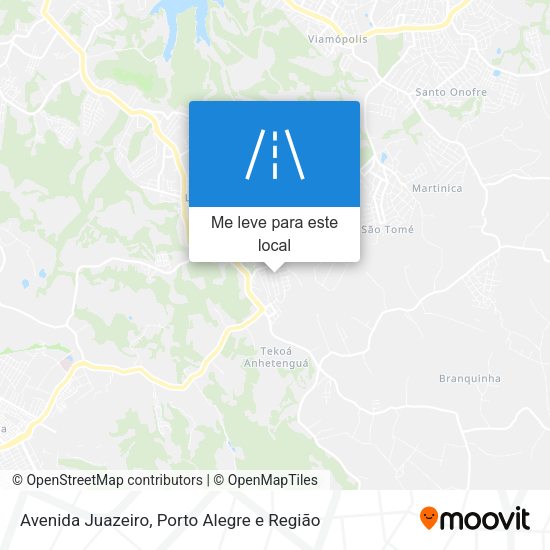Avenida Juazeiro mapa
