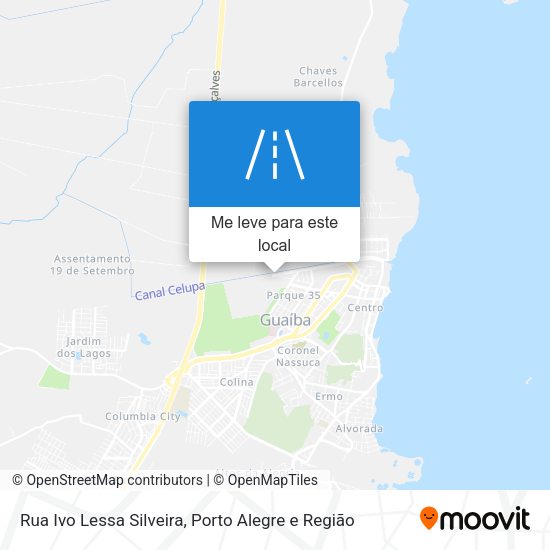 Rua Ivo Lessa Silveira mapa
