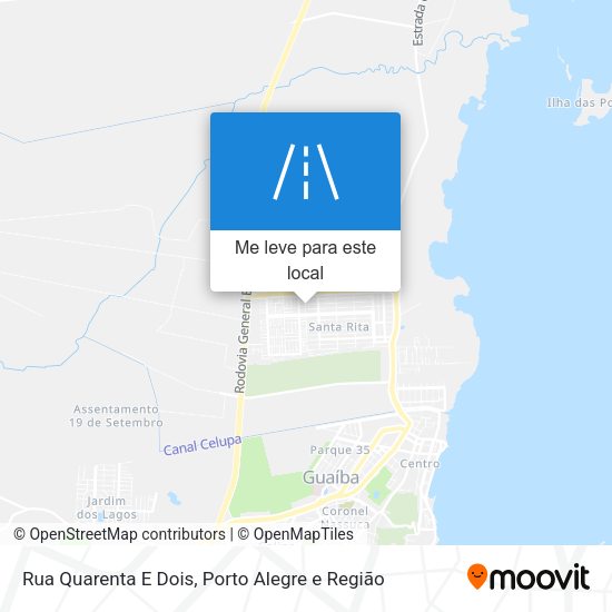 Rua Quarenta E Dois mapa