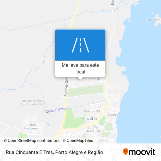 Rua Cinquenta E Três mapa
