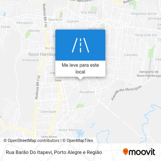 Rua Barão Do Itapevi mapa