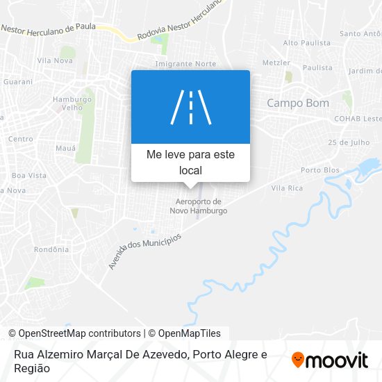 Rua Alzemiro Marçal De Azevedo mapa