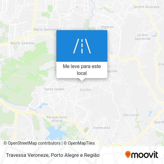 Travessa Veroneze mapa