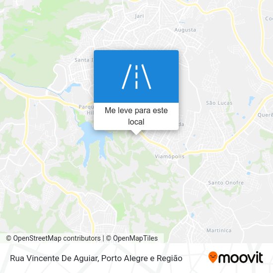 Rua Vincente De Aguiar mapa