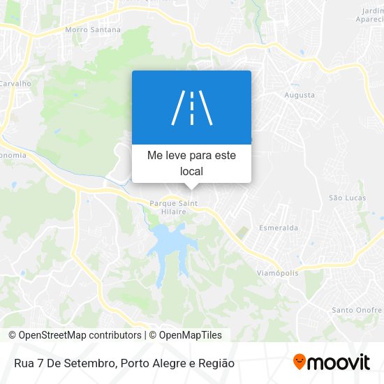 Rua 7 De Setembro mapa