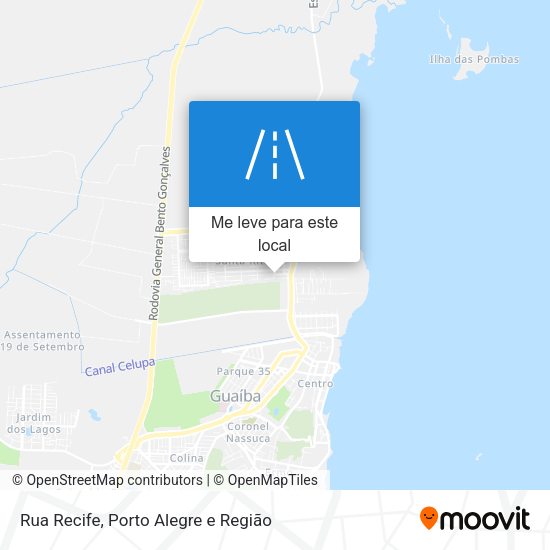 Rua Recife mapa