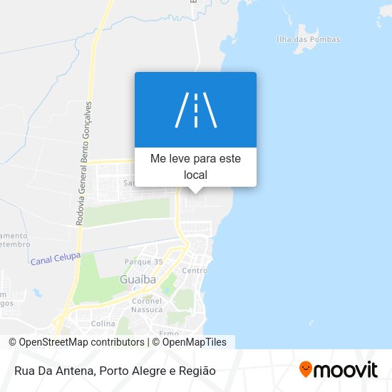 Rua Da Antena mapa