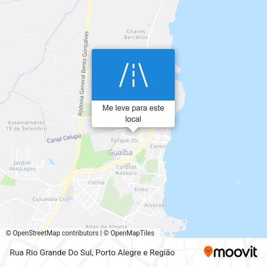 Rua Rio Grande Do Sul mapa