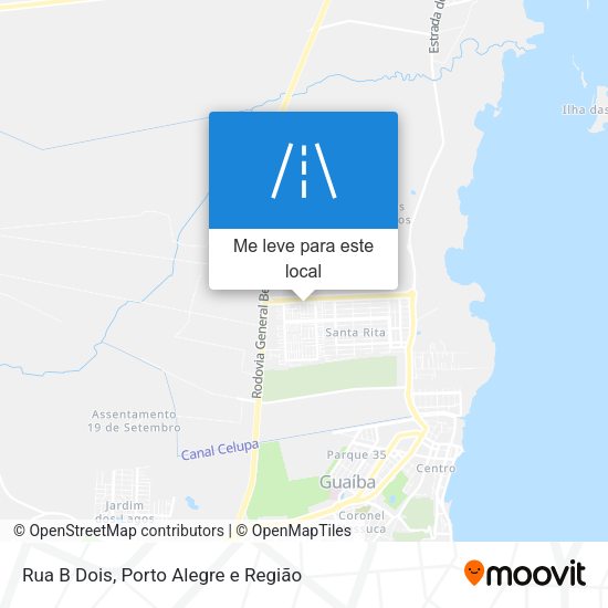 Rua B Dois mapa