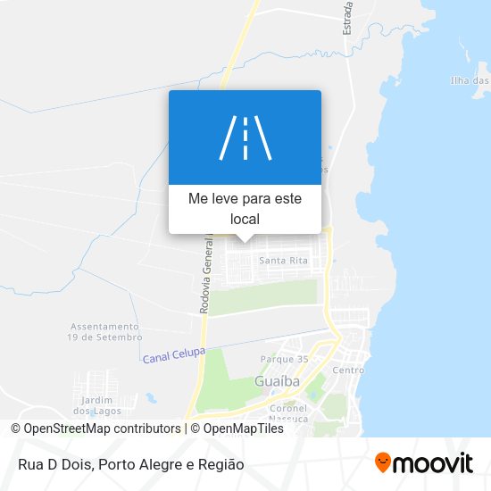 Rua D Dois mapa