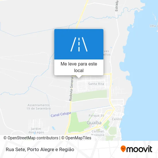 Rua Sete mapa