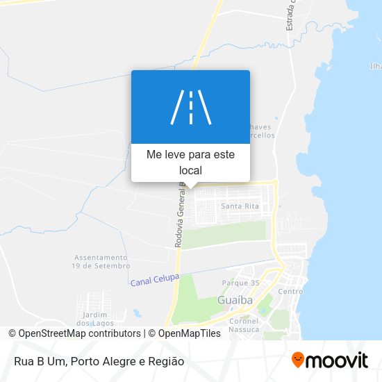 Rua B Um mapa