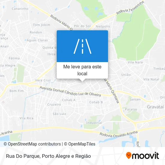 Rua Do Parque mapa